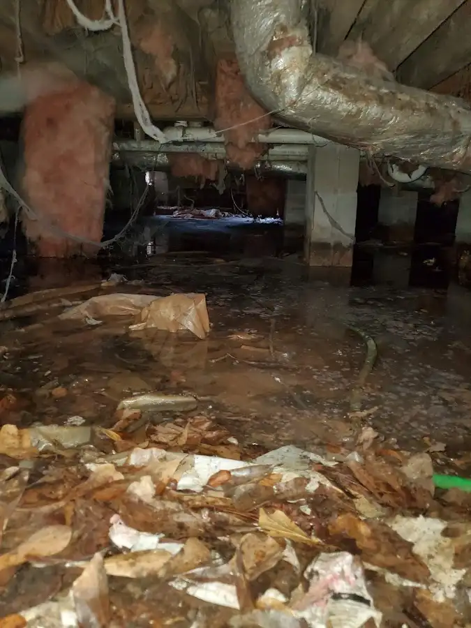 Crawl space flood assessment for Leak Detection & Repair in New Canaan